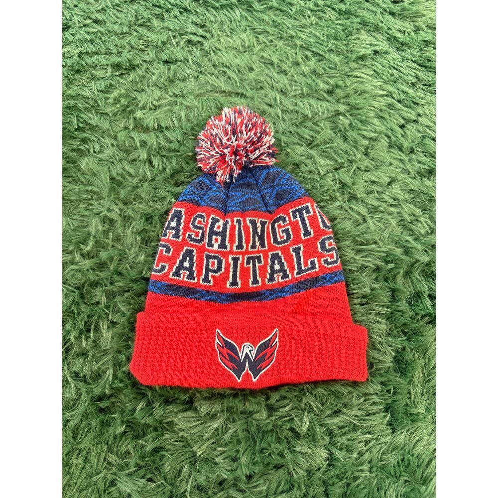 Youth Washington Capitals Beanie Skully Touque OSFA NHL